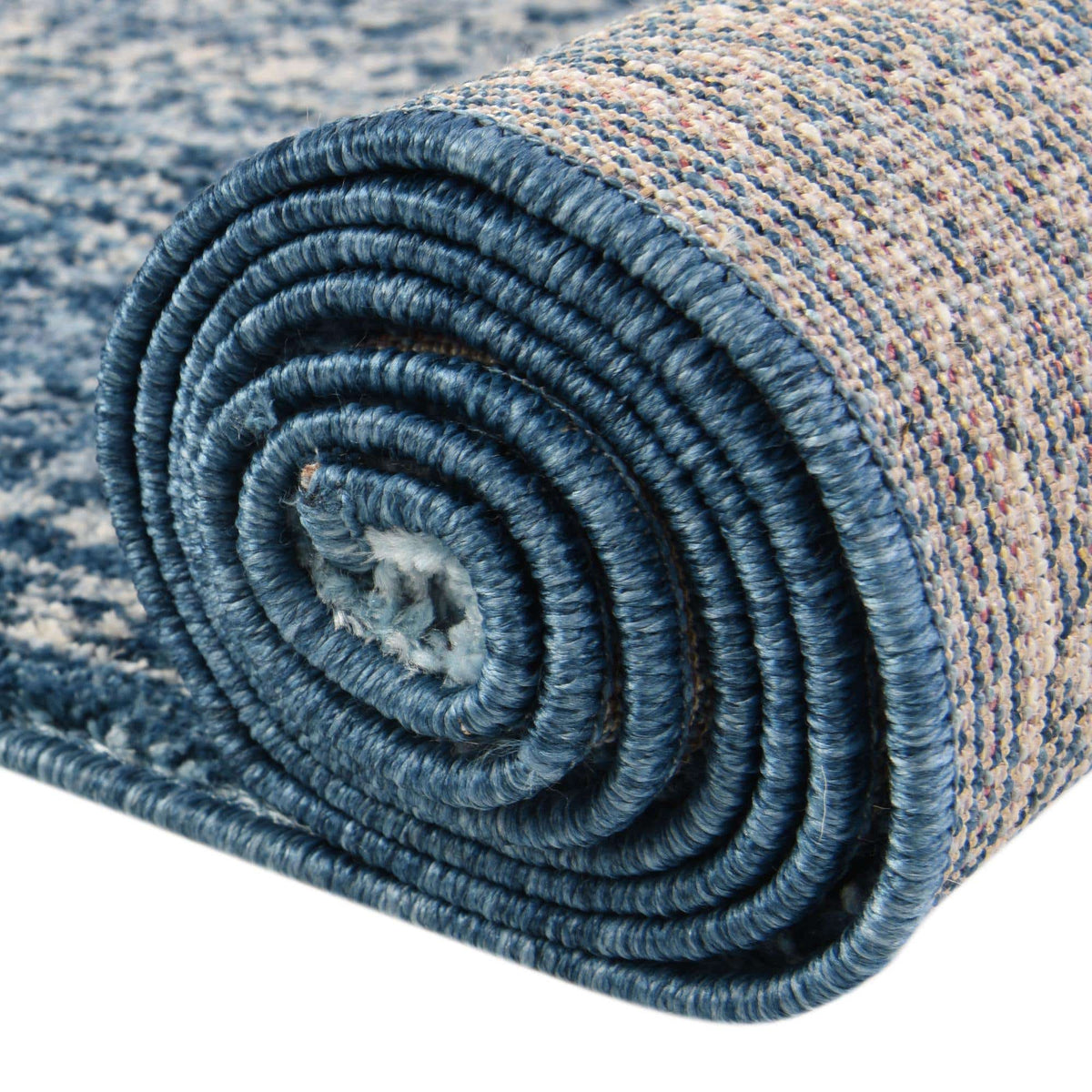 Rechteck Teppich Brooklyn in Blau von Hadorn™ - Lifestyle Image
