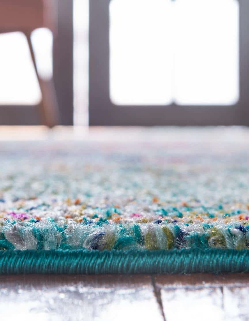 Quadratisch Teppich Carrington in Grün von Hadorn™ - Lifestyle Image