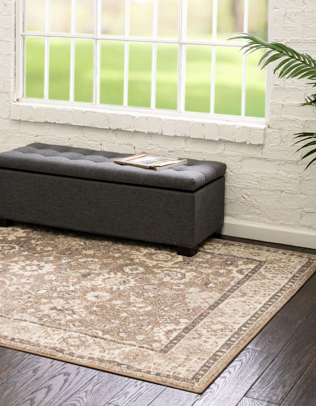 Rechteck Teppich Carrington in Beige von Hadorn™ - Lifestyle Image