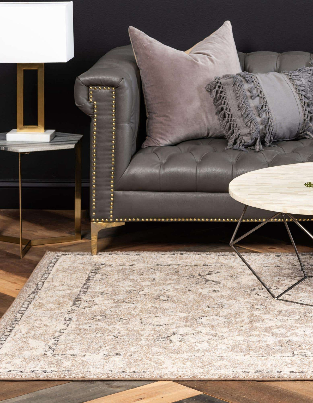 Rechteck Teppich Carrington in Beige von Hadorn™ - Lifestyle Image