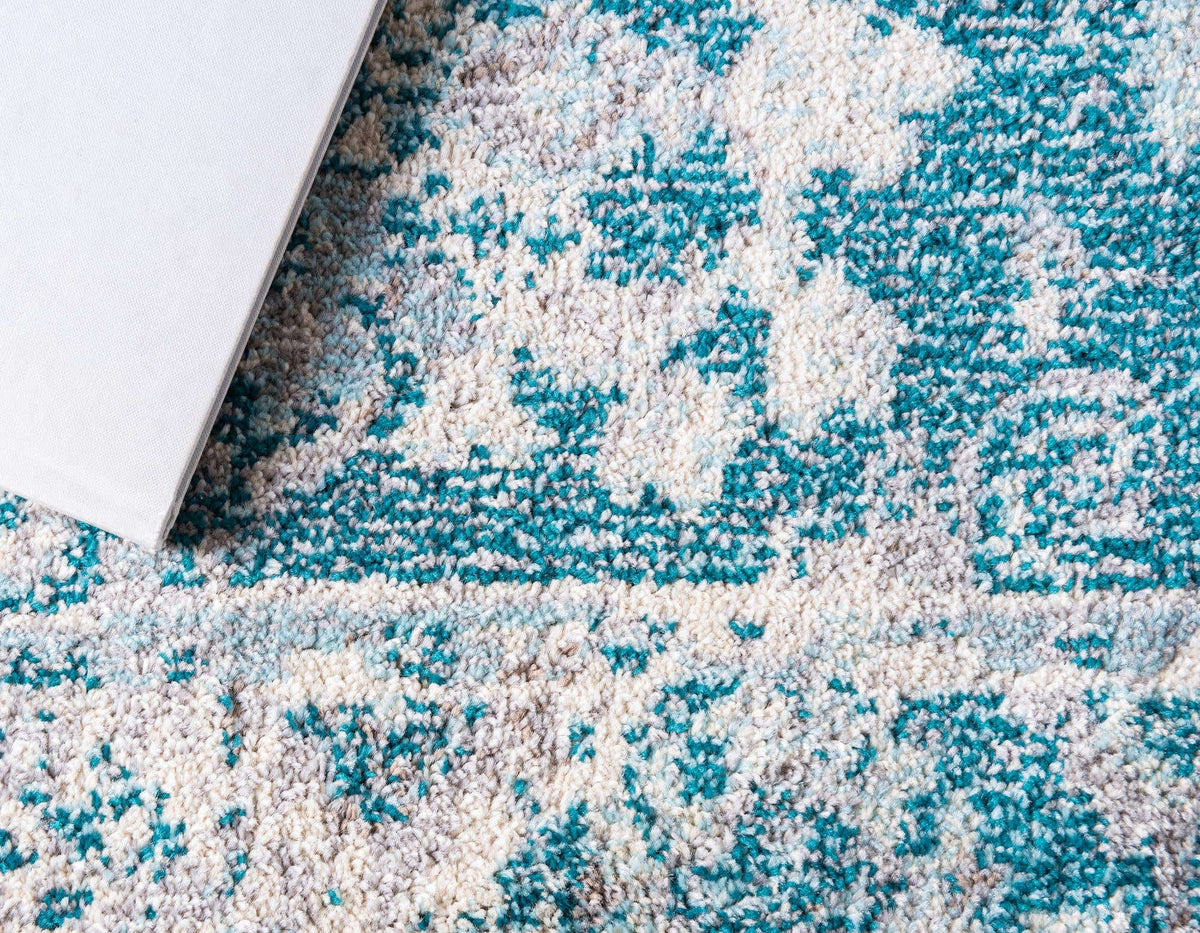 Läufer Teppich Carrington in Türkis von Hadorn™ - Lifestyle Image