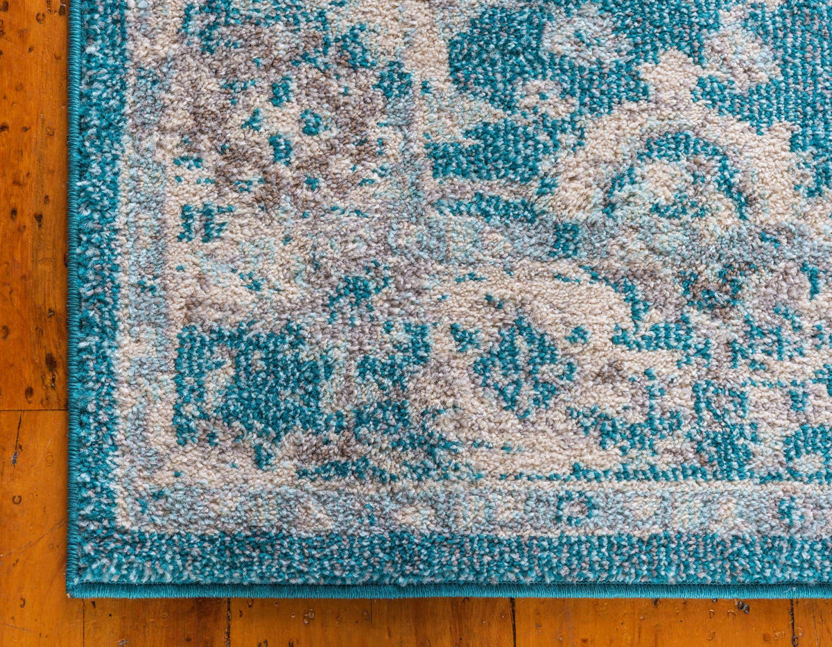Läufer Teppich Carrington in Türkis von Hadorn™ - Lifestyle Image
