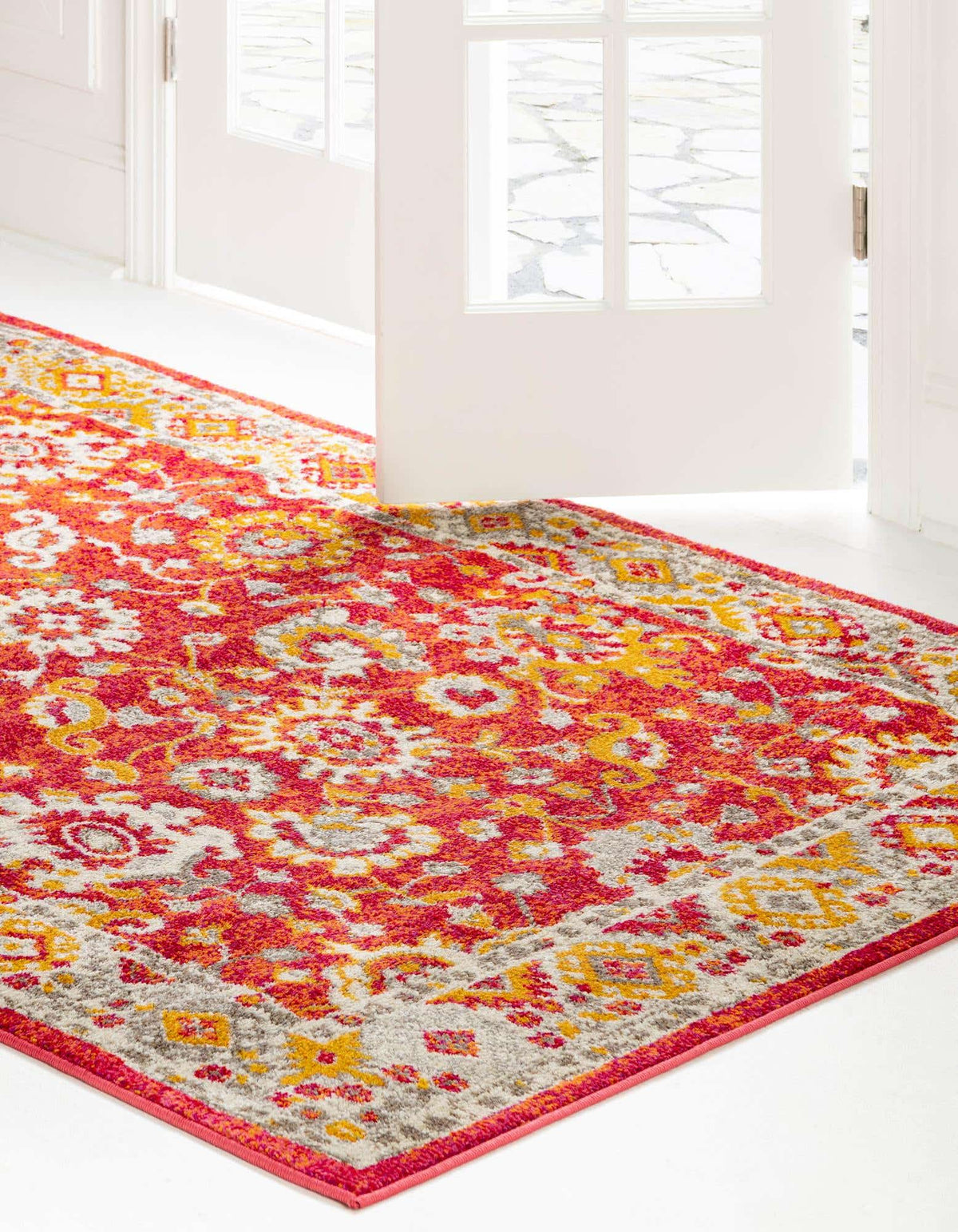 Rechteck Teppich Carrington in Rot von Hadorn™ - Lifestyle Image
