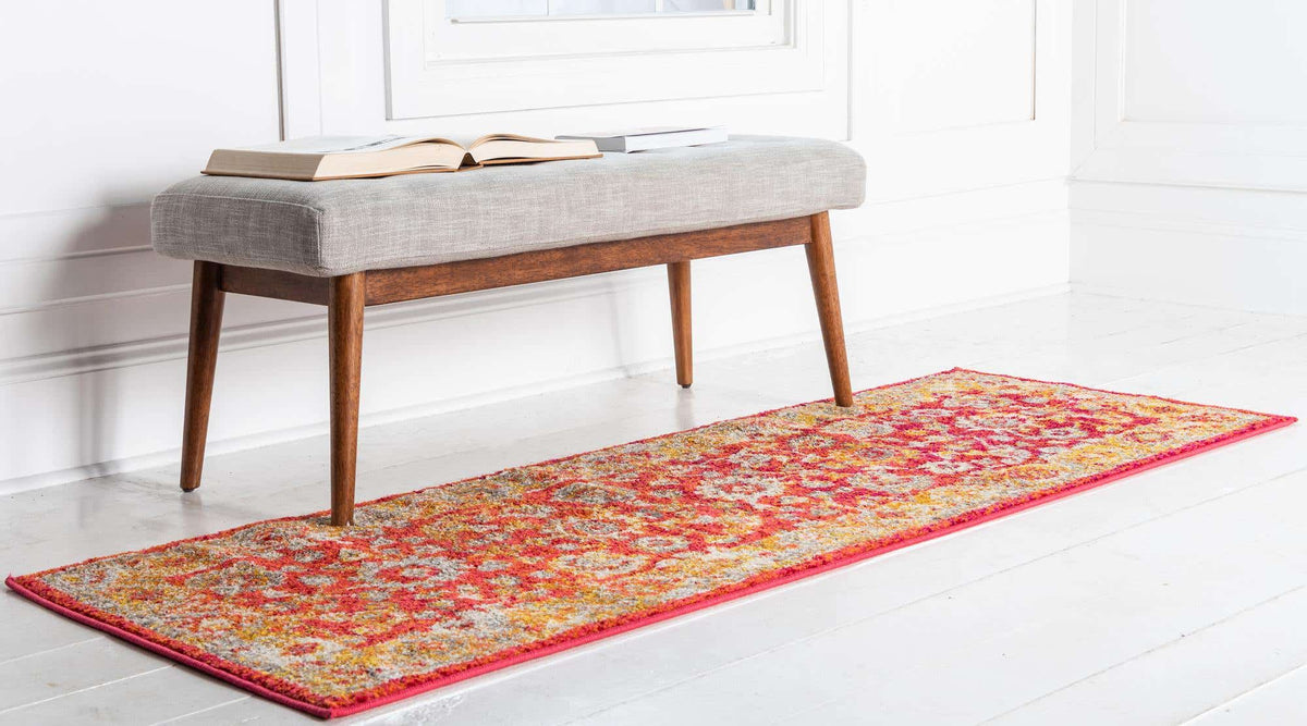 Läufer Teppich Carrington in Rot von Hadorn™ - Lifestyle Image