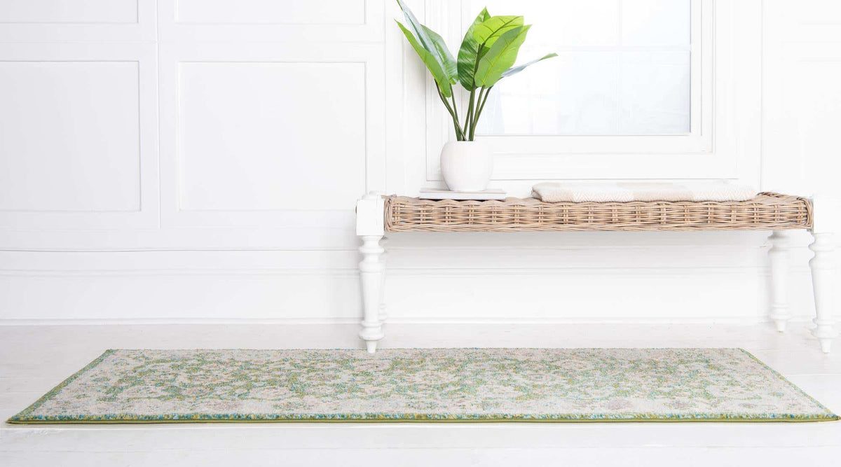 Läufer Teppich Carrington in Grün von Hadorn™ - Lifestyle Image