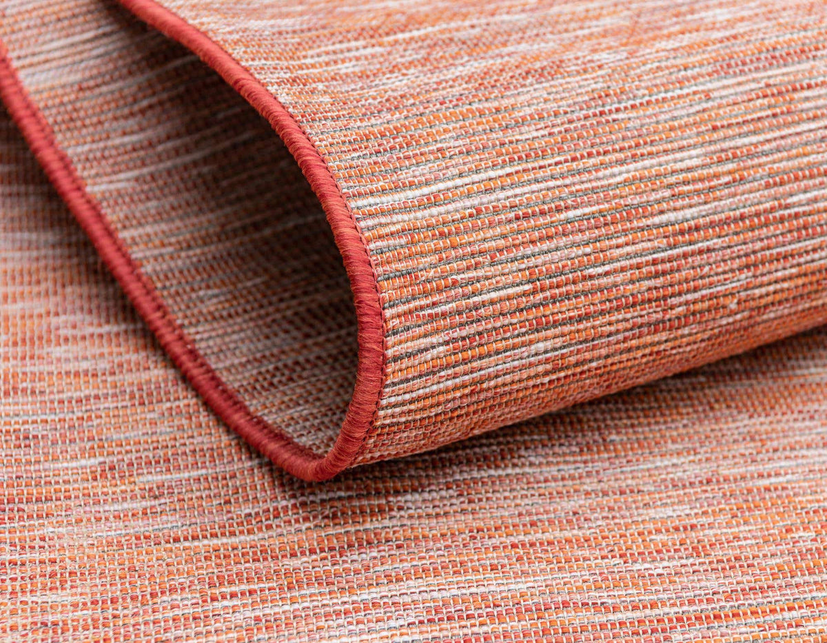 Läufer Outdoor Teppich Outdoor Solid in Rot von Hadorn™ - Lifestyle Image