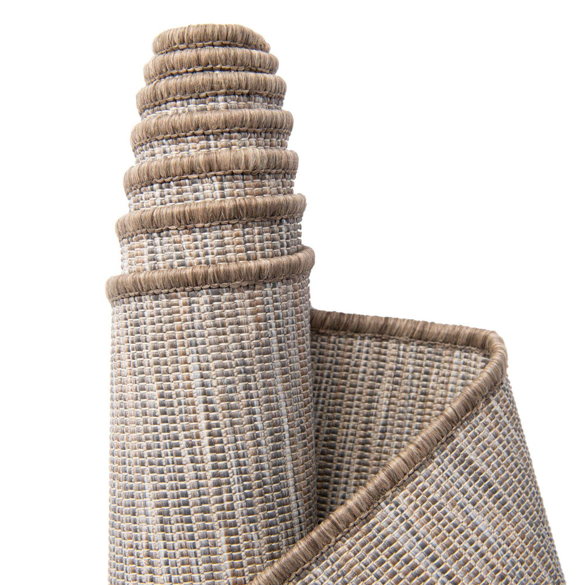 Rechteck Outdoor Teppich Outdoor Solid in Beige von Hadorn™ - Lifestyle Image