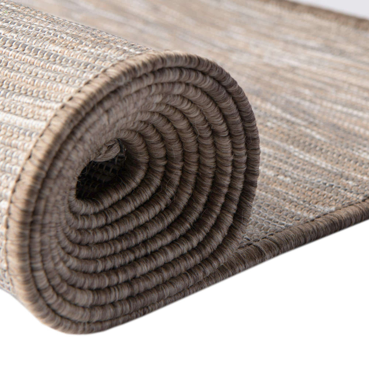 Rechteck Outdoor Teppich Outdoor Solid in Beige von Hadorn™ - Lifestyle Image