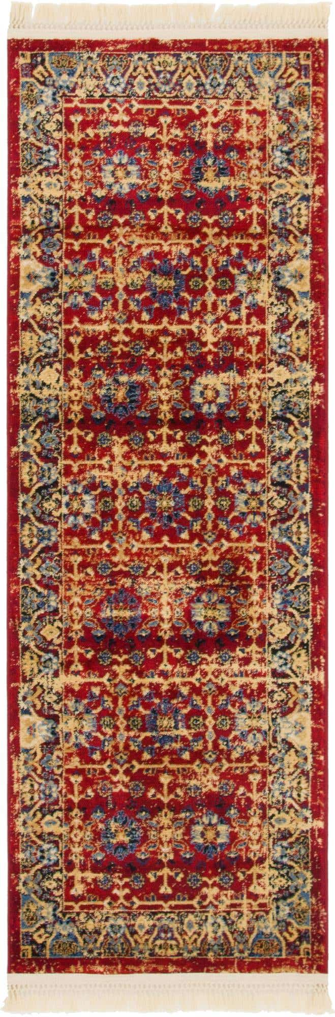 Läufer Teppich Georgetown in Rot von Hadorn™ - Lifestyle Image