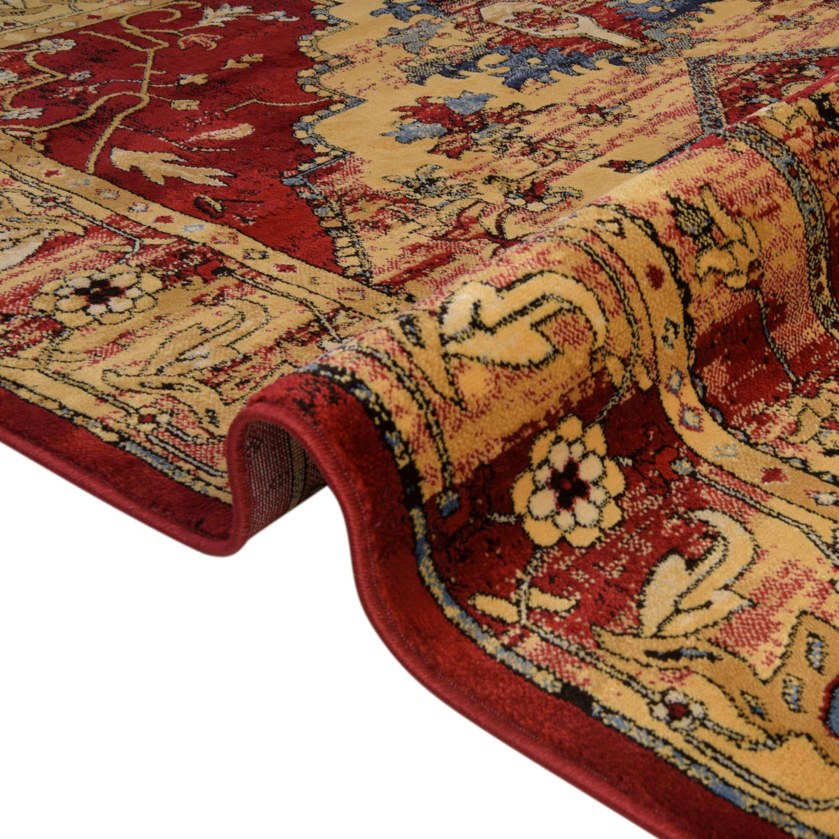 Rechteck Teppich Georgetown in Rot von Hadorn™ - Lifestyle Image