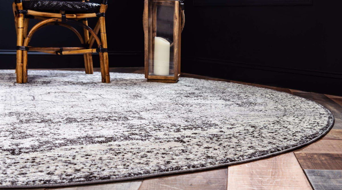 Rund Teppich Bexley in Beige von Hadorn™ - Lifestyle Image