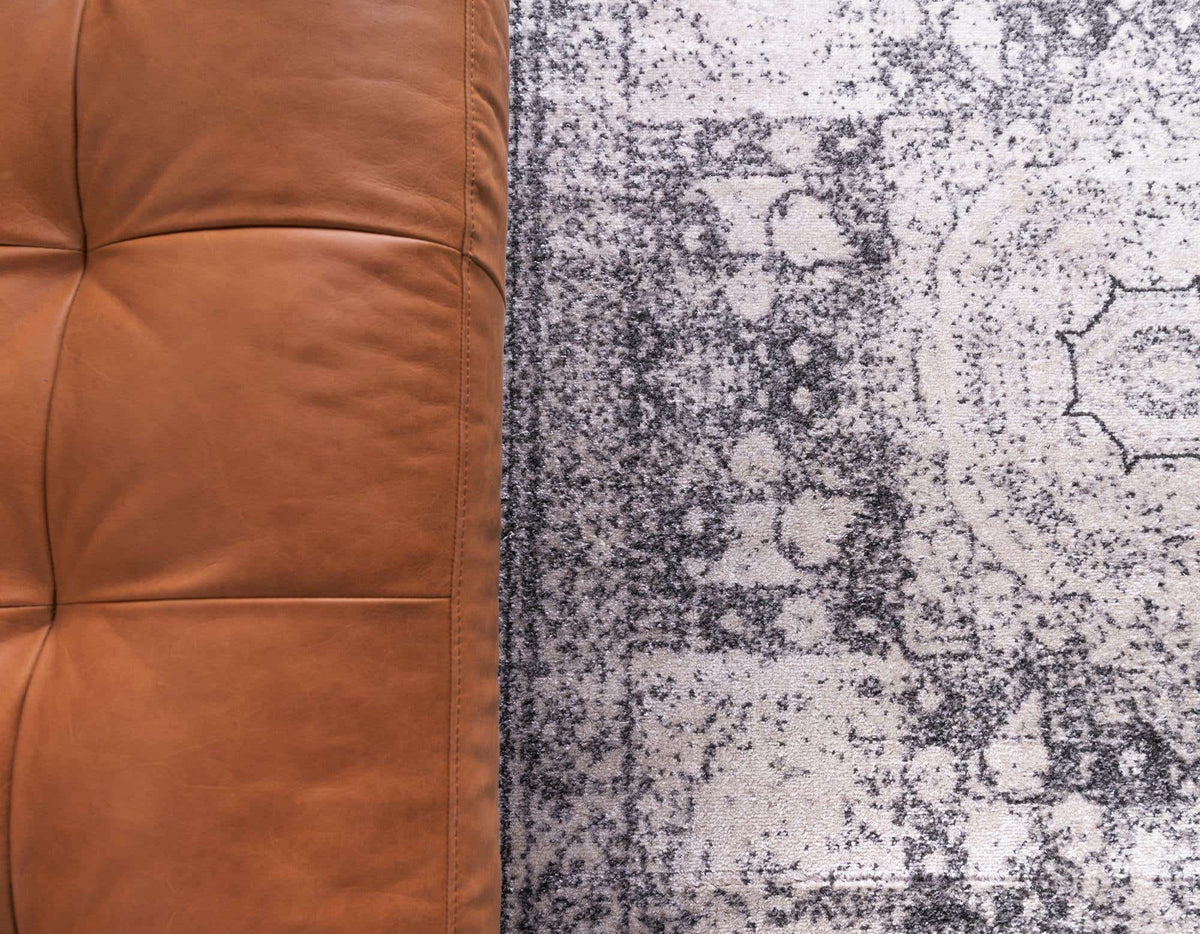 Rund Teppich Bexley in Beige von Hadorn™ - Lifestyle Image