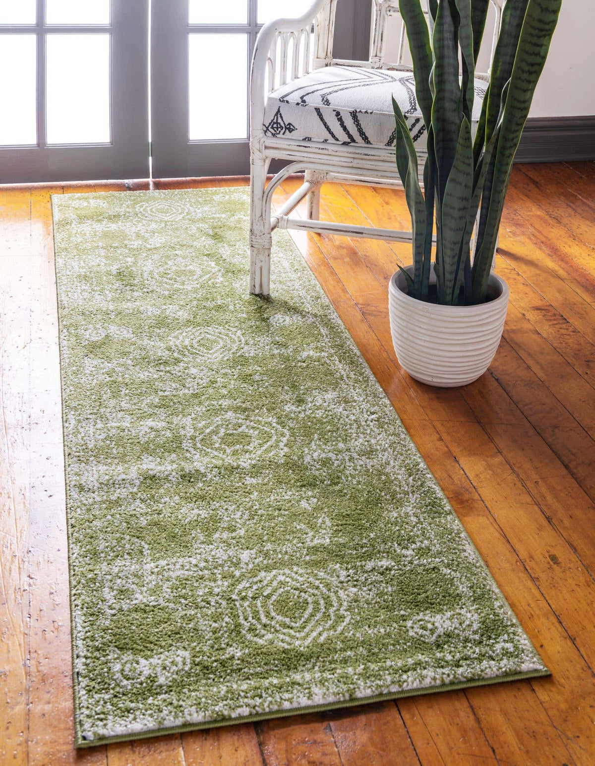 Läufer Teppich Bexley in Grün von Hadorn™ - Lifestyle Image