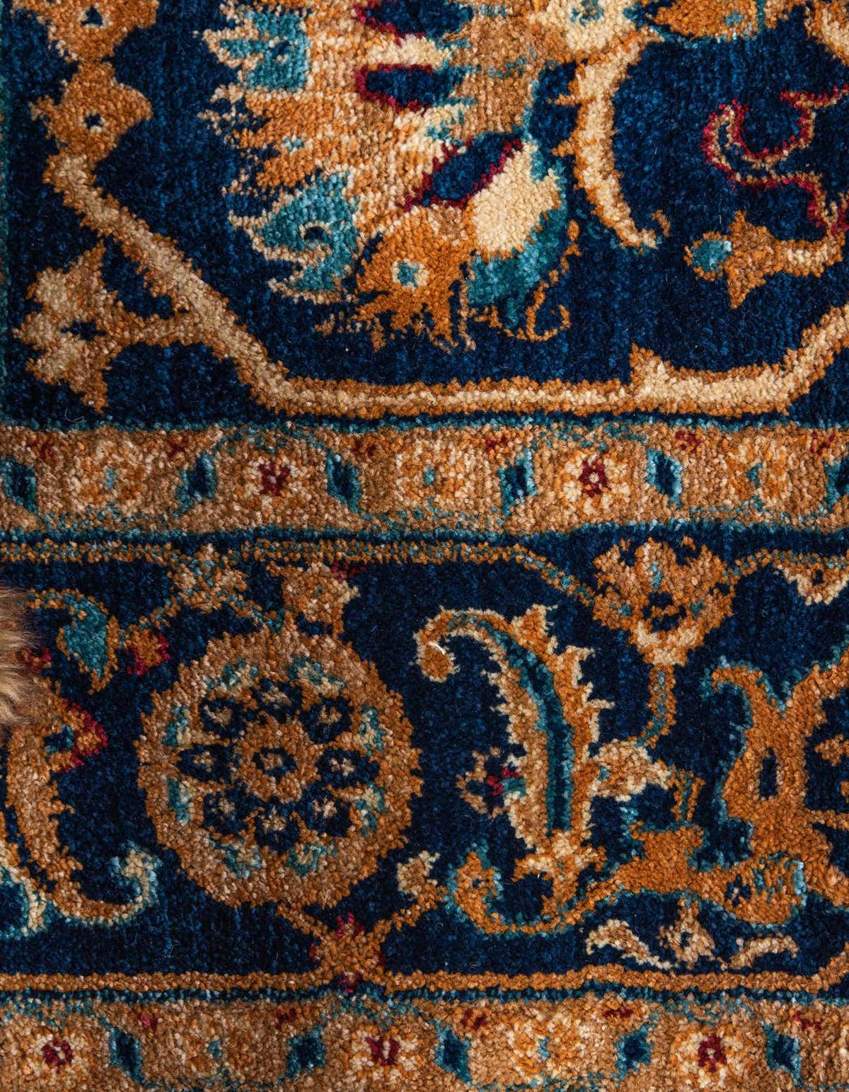 Rechteck Teppich Graham in Marineblau von Hadorn™ - Lifestyle Image