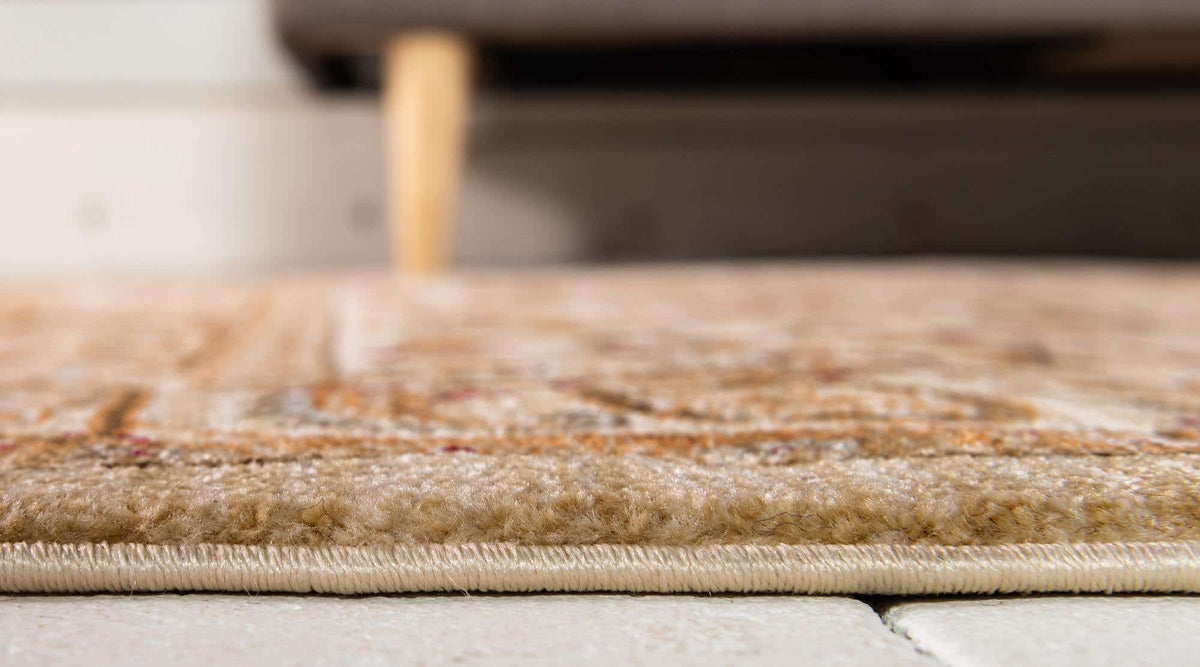 Rund Teppich Graham in Creme von Hadorn™ - Lifestyle Image