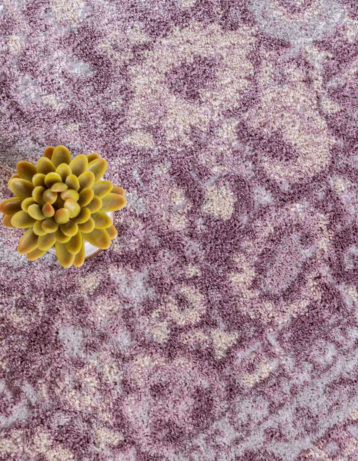 Rechteck Teppich Legacy in Violett von Hadorn™ - Lifestyle Image
