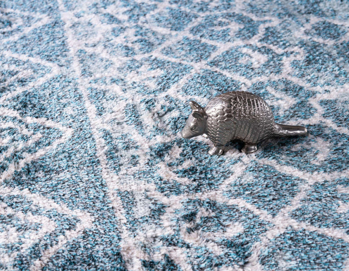 Rechteck Teppich Atlas in Dunkelblau von Hadorn™ - Lifestyle Image
