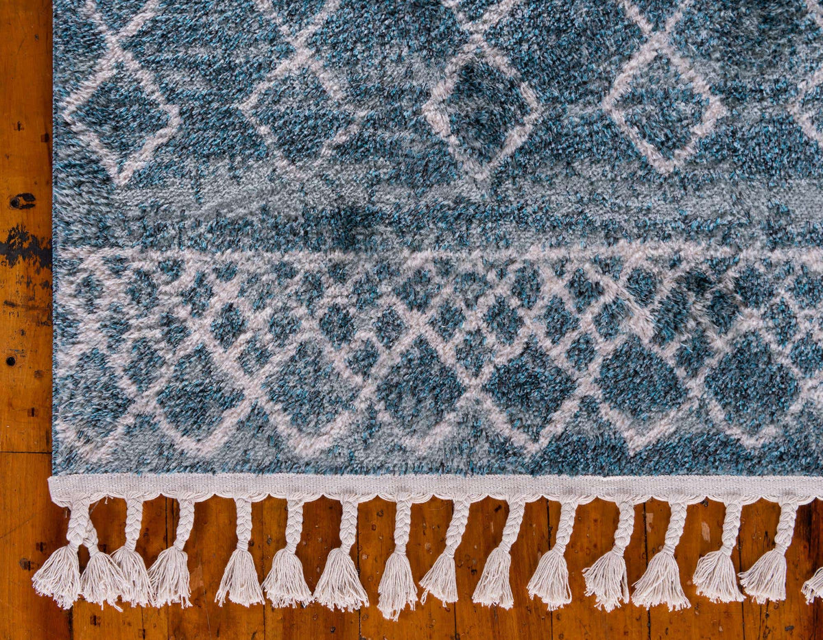 Rechteck Teppich Atlas in Dunkelblau von Hadorn™ - Lifestyle Image
