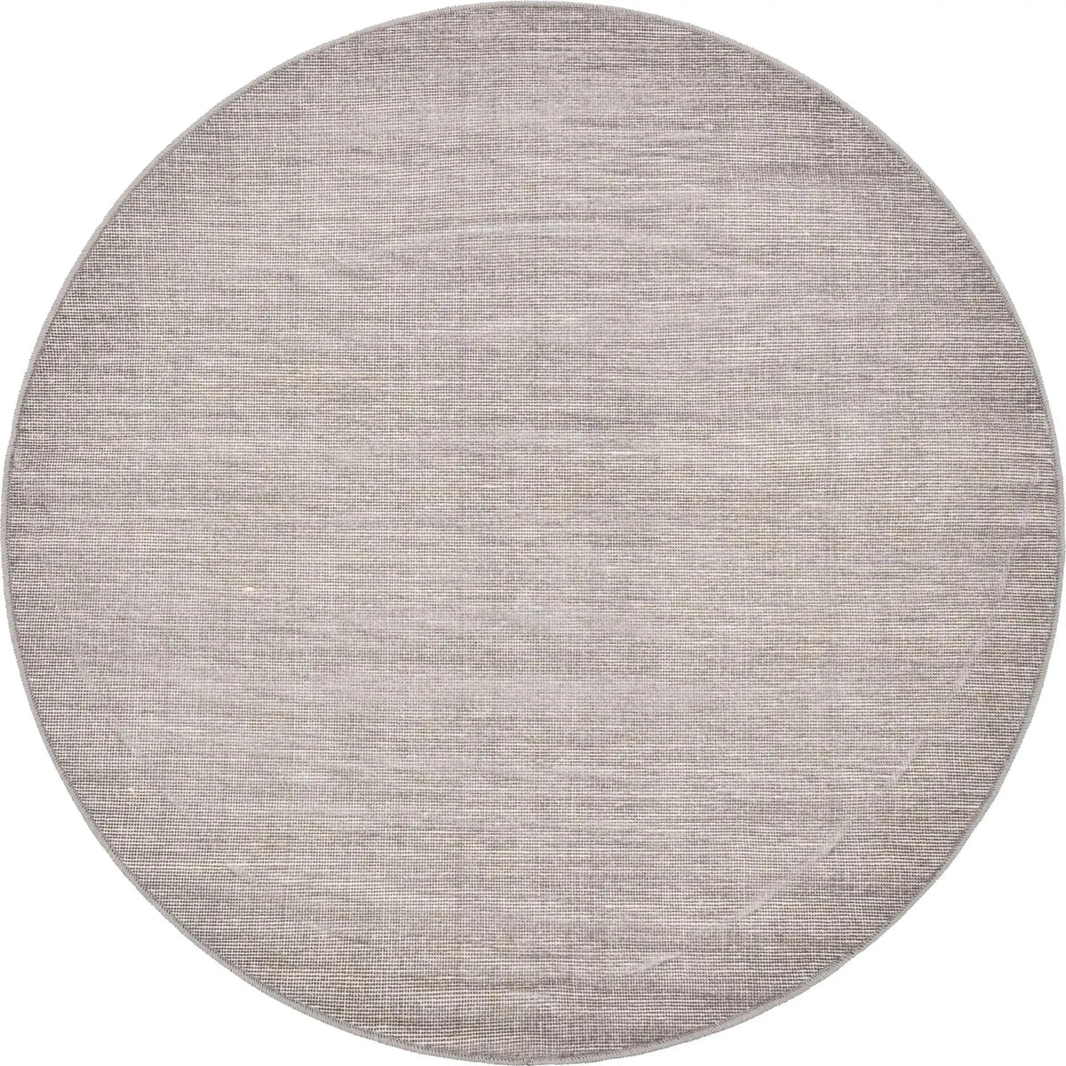 Rund Teppich Tribeca in Grau von Hadorn™ - Lifestyle Image