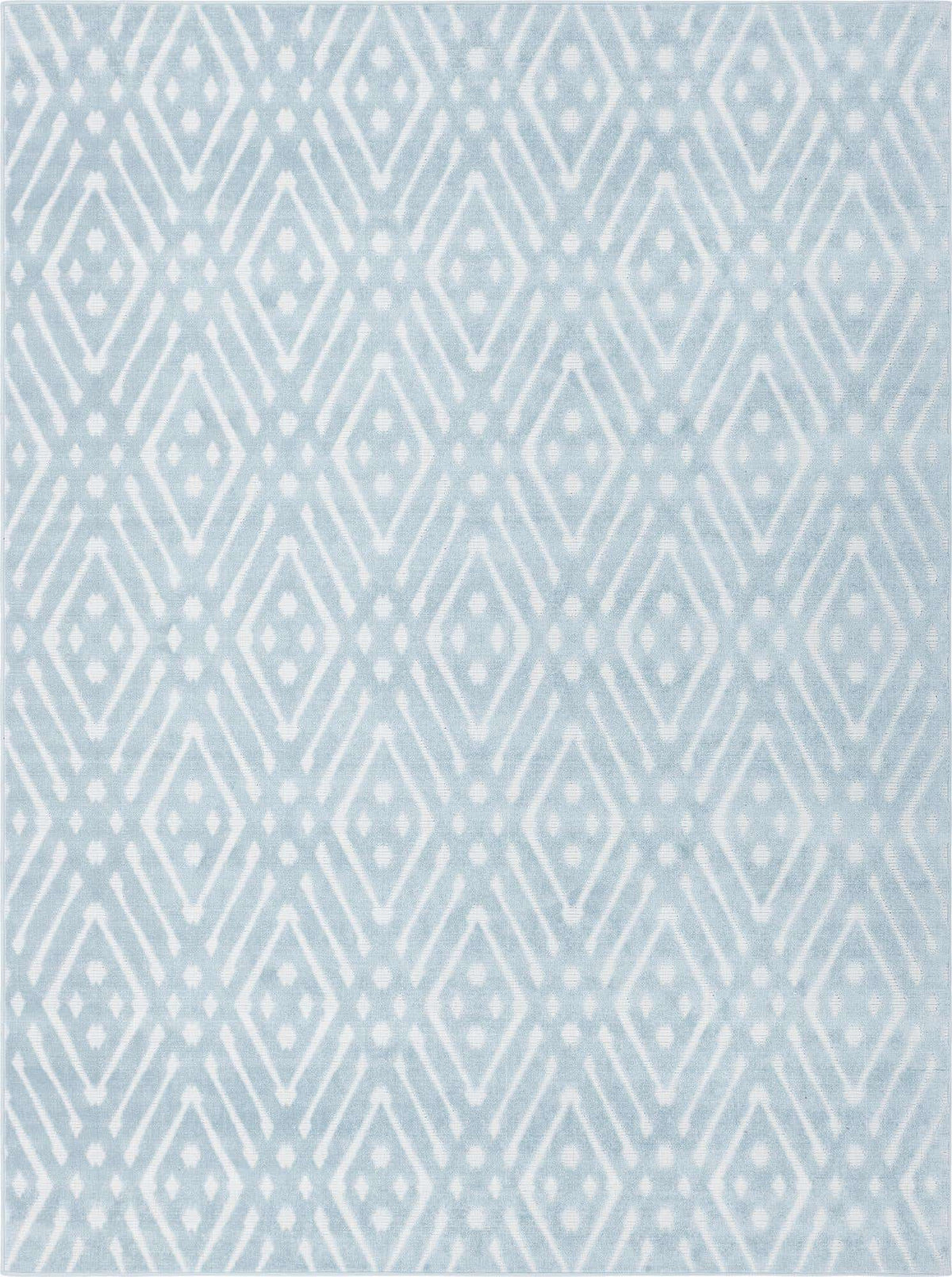 Rechteck Outdoor Teppich Sabrina Soto Outdoor in Hellblau von Hadorn™ - Lifestyle Image