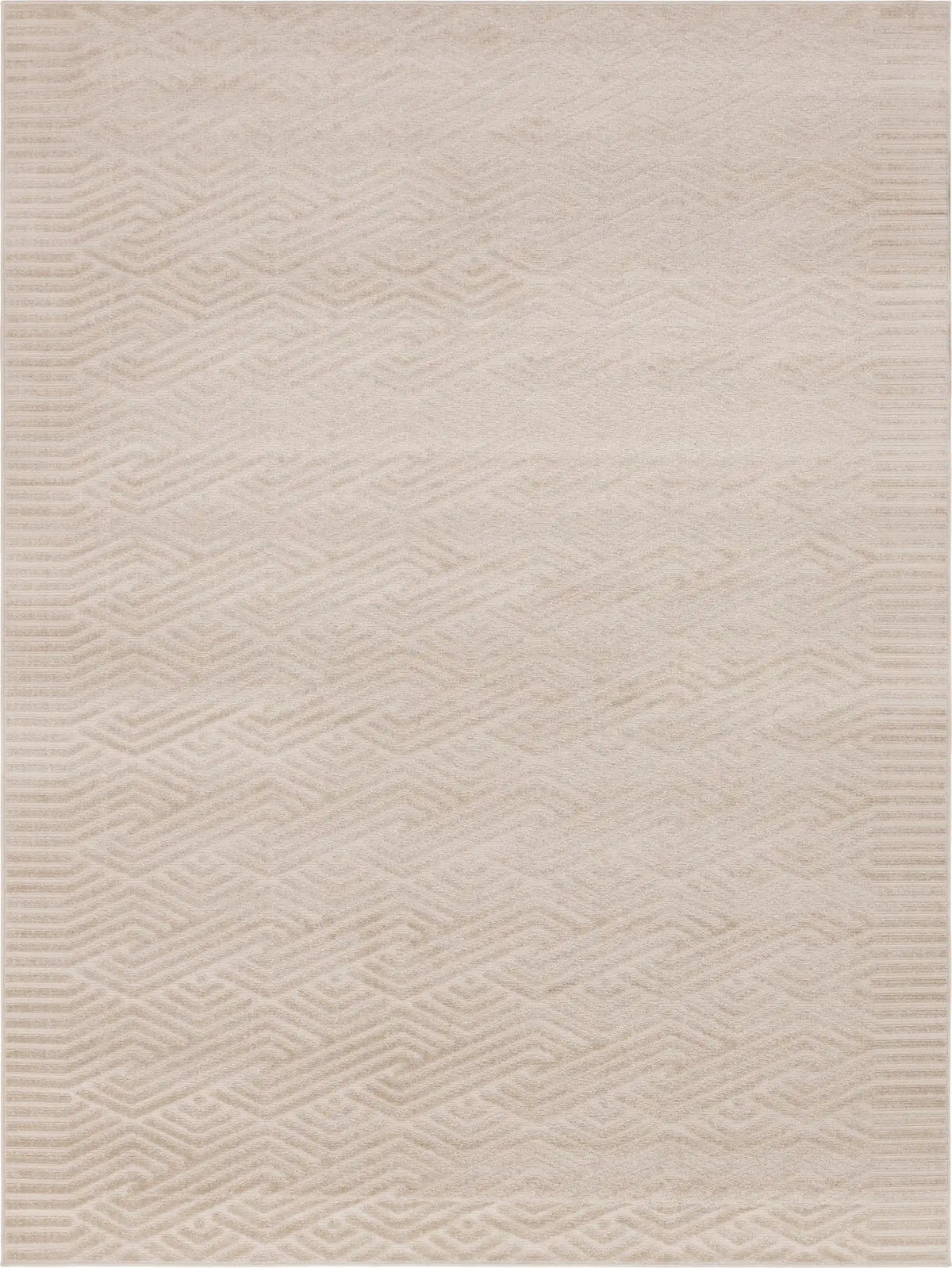 Rechteck Outdoor Teppich Sabrina Soto Outdoor in Beige von Hadorn™ - Lifestyle Image