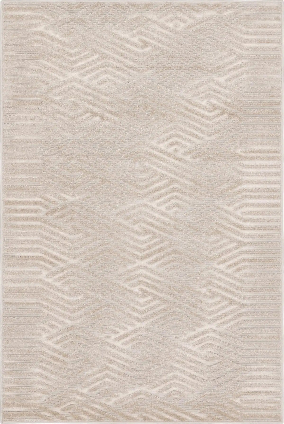 Rechteck Outdoor Teppich Sabrina Soto Outdoor in Beige von Hadorn™ - Lifestyle Image
