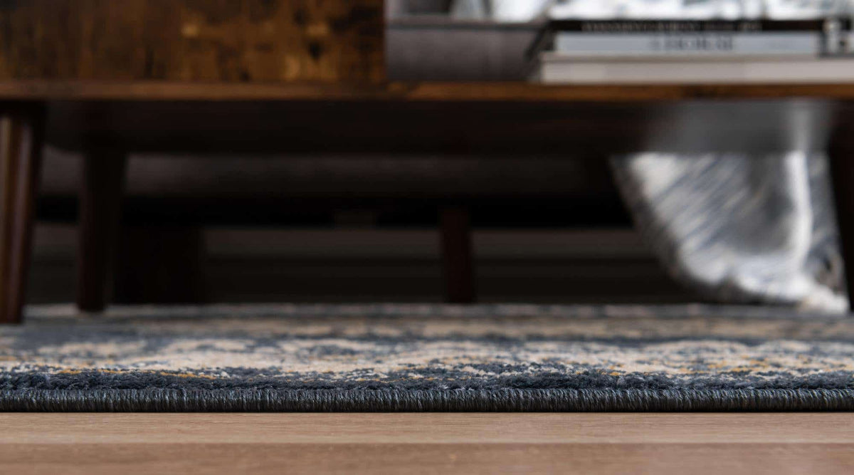 Rechteck Teppich Arcadia in Dunkelblau von Hadorn™ - Lifestyle Image