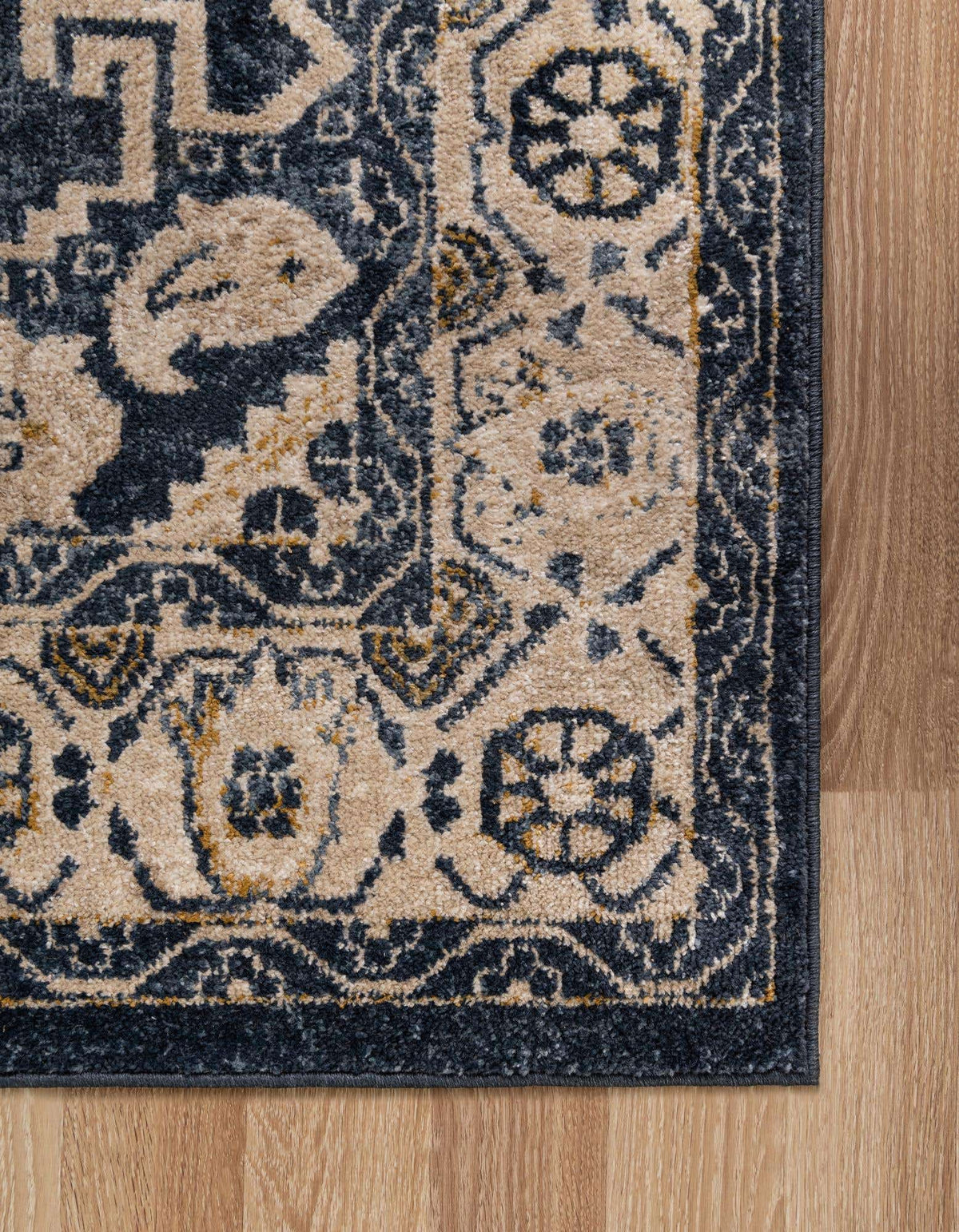 Rechteck Teppich Arcadia in Dunkelblau von Hadorn™ - Lifestyle Image