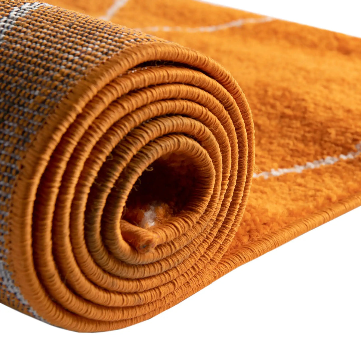 Rechteck Teppich Trellis Frieze in Orange von Hadorn™ - Lifestyle Image