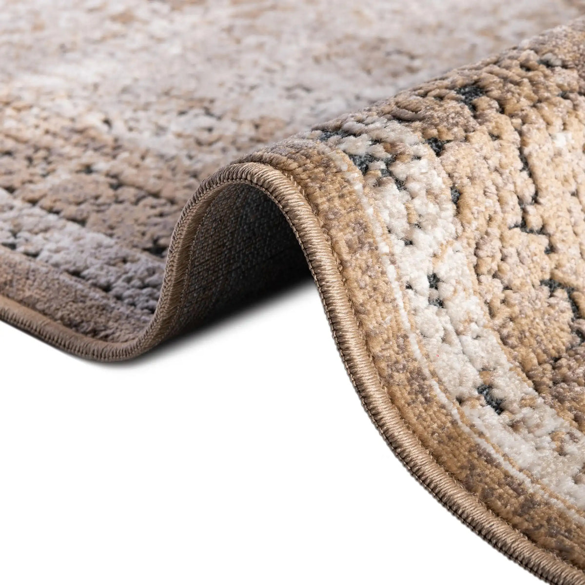 Rechteck Teppich Villa in Khaki von Hadorn™ - Lifestyle Image