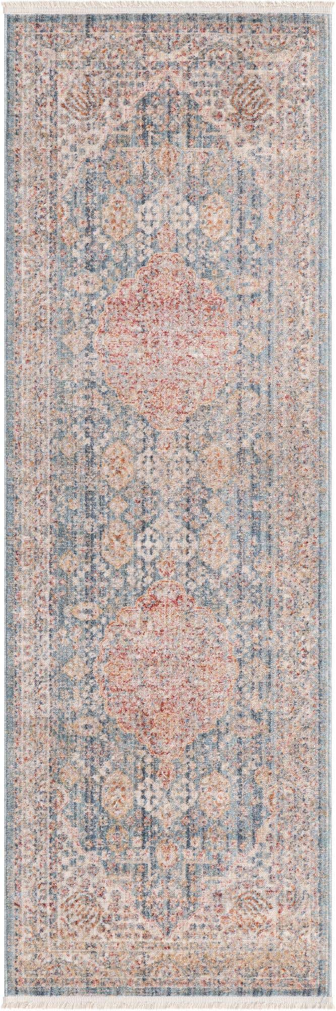 Läufer Teppich Noble in Blau von Hadorn™ - Lifestyle Image