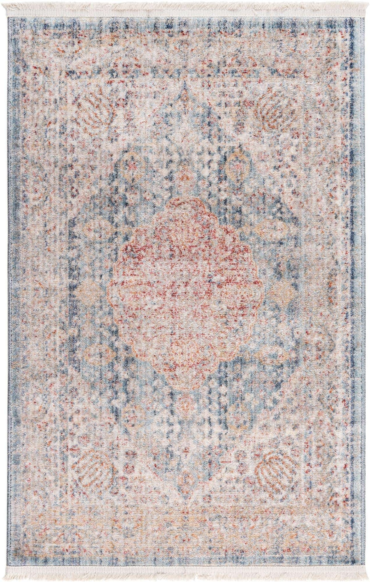Rechteck Teppich Noble in Blau von Hadorn™ - Lifestyle Image
