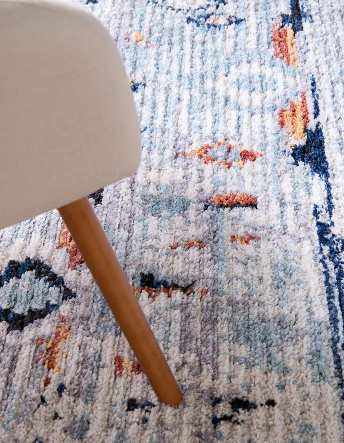 Rechteck Teppich Morocco in Hellblau von Hadorn™ - Lifestyle Image