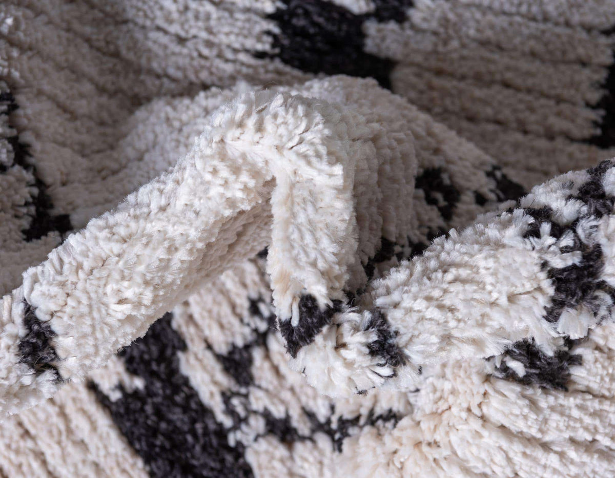 Rund Teppich Morocco in Beige von Hadorn™ - Lifestyle Image