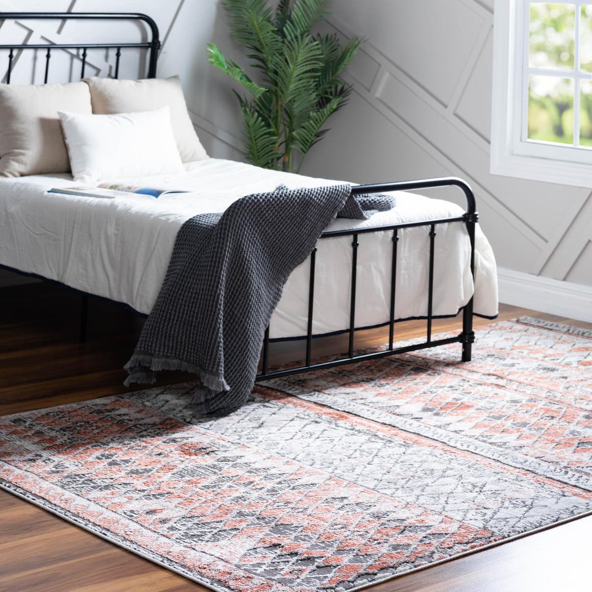 Rechteck Teppich Leipzig in Orange von Hadorn™ - Lifestyle Image