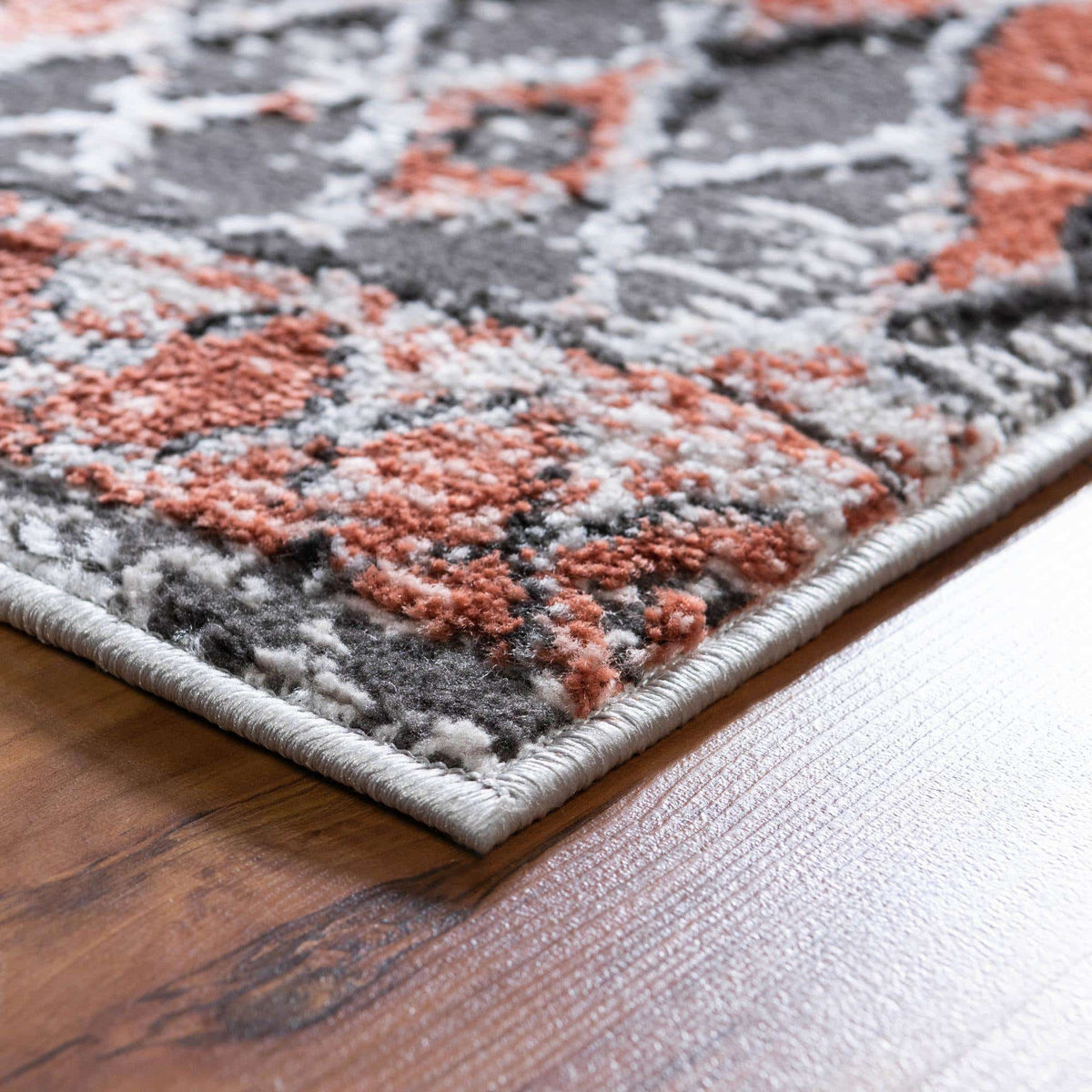 Rechteck Teppich Leipzig in Orange von Hadorn™ - Lifestyle Image