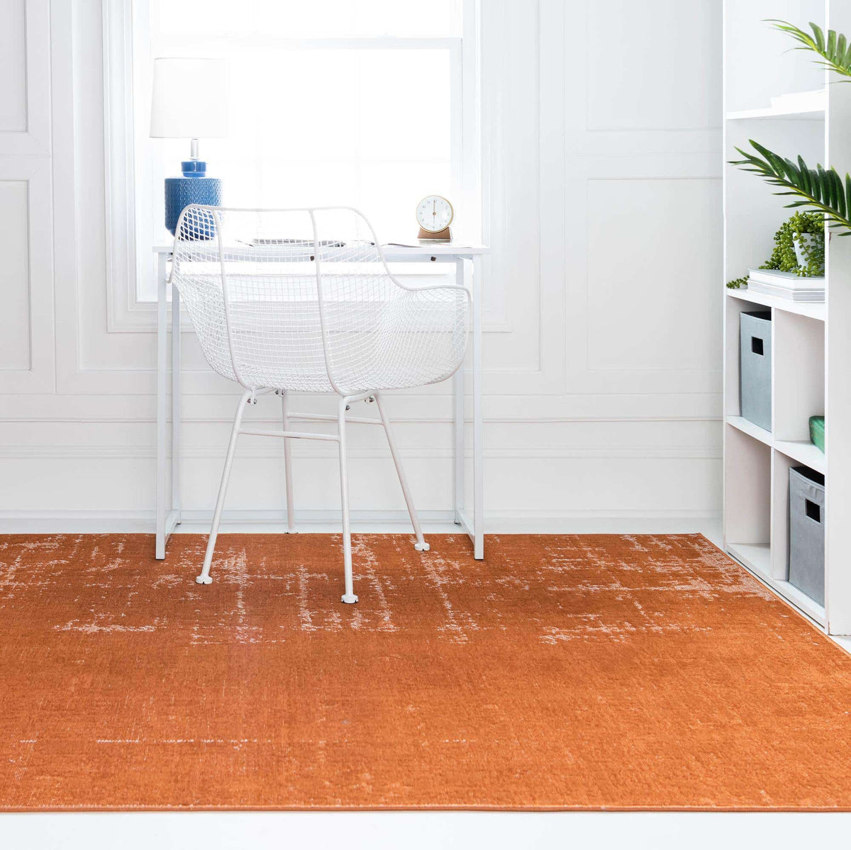 Rechteck Teppich Valencia in Orange von Hadorn™ - Lifestyle Image