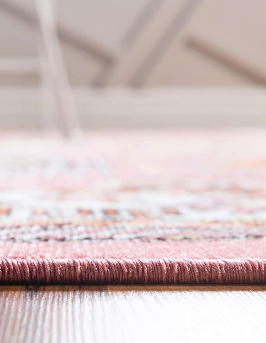 Rechteck Teppich Aarhus in Rosa von Hadorn™ - Lifestyle Image