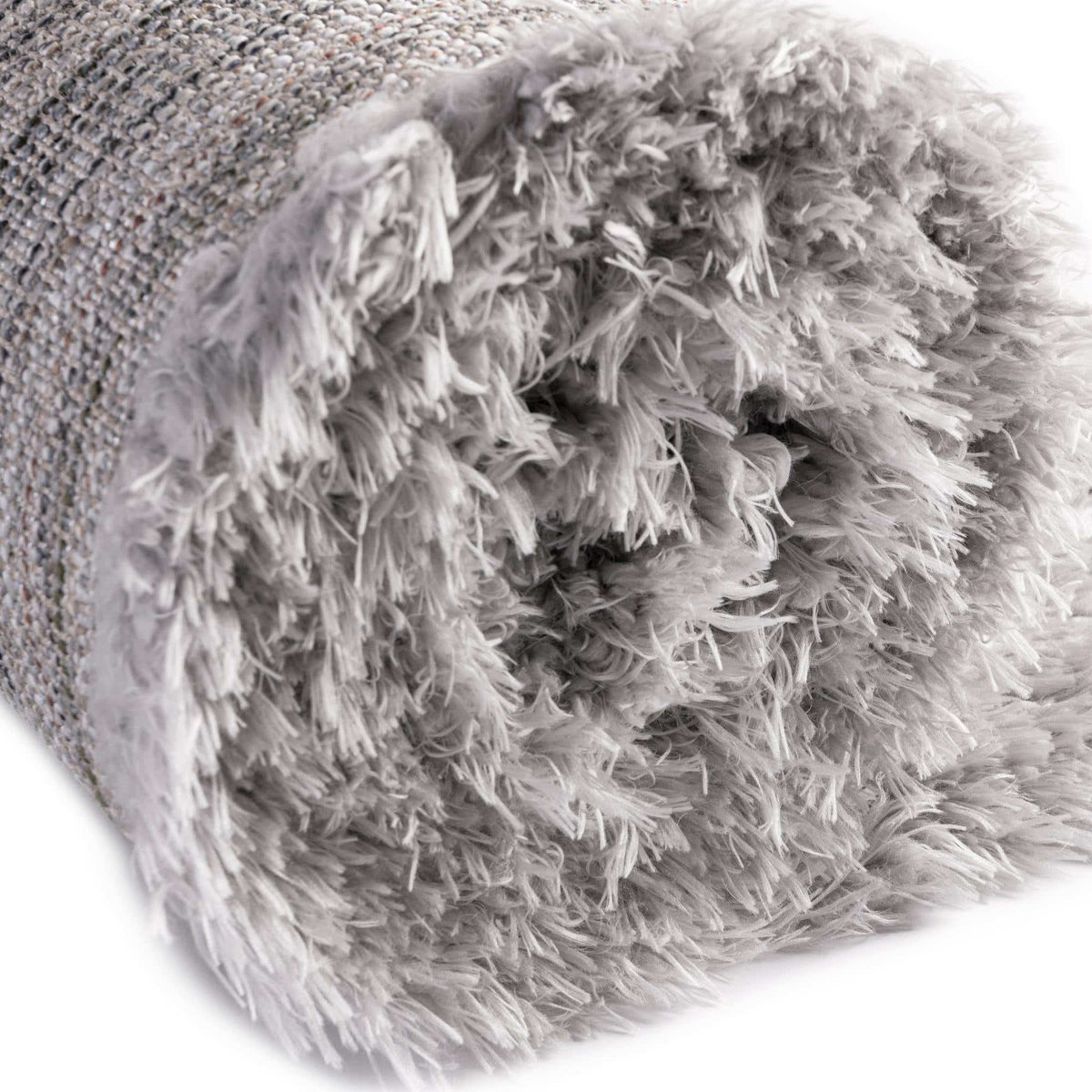 Läufer Hochflorteppich Infinity Shag in Grau von Hadorn™ - Lifestyle Image