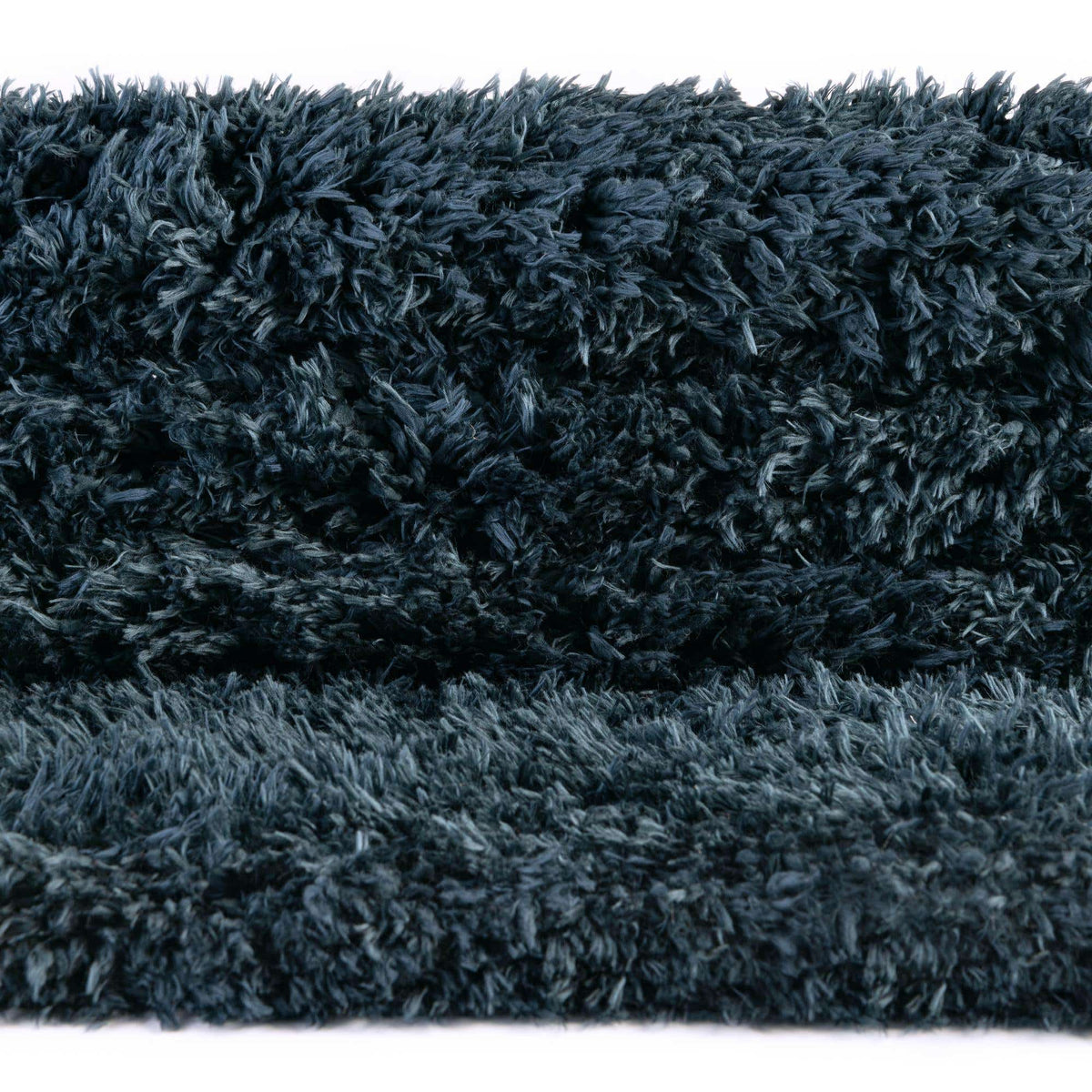 Rechteck Hochflorteppich Infinity Shag in Blau von Hadorn™ - Lifestyle Image