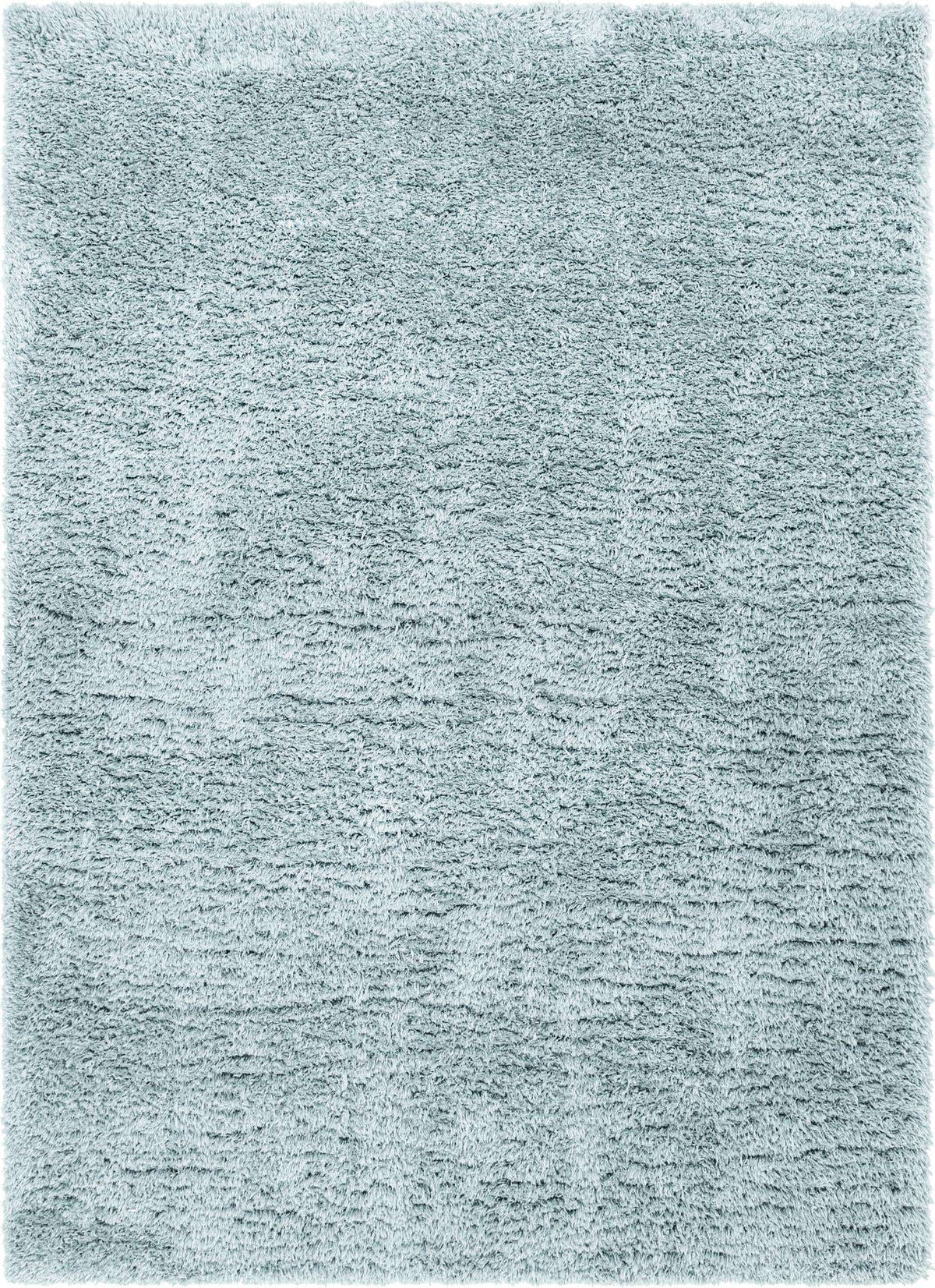 Rechteck Hochflorteppich Infinity Shag in Schieferblau von Hadorn™ - Lifestyle Image