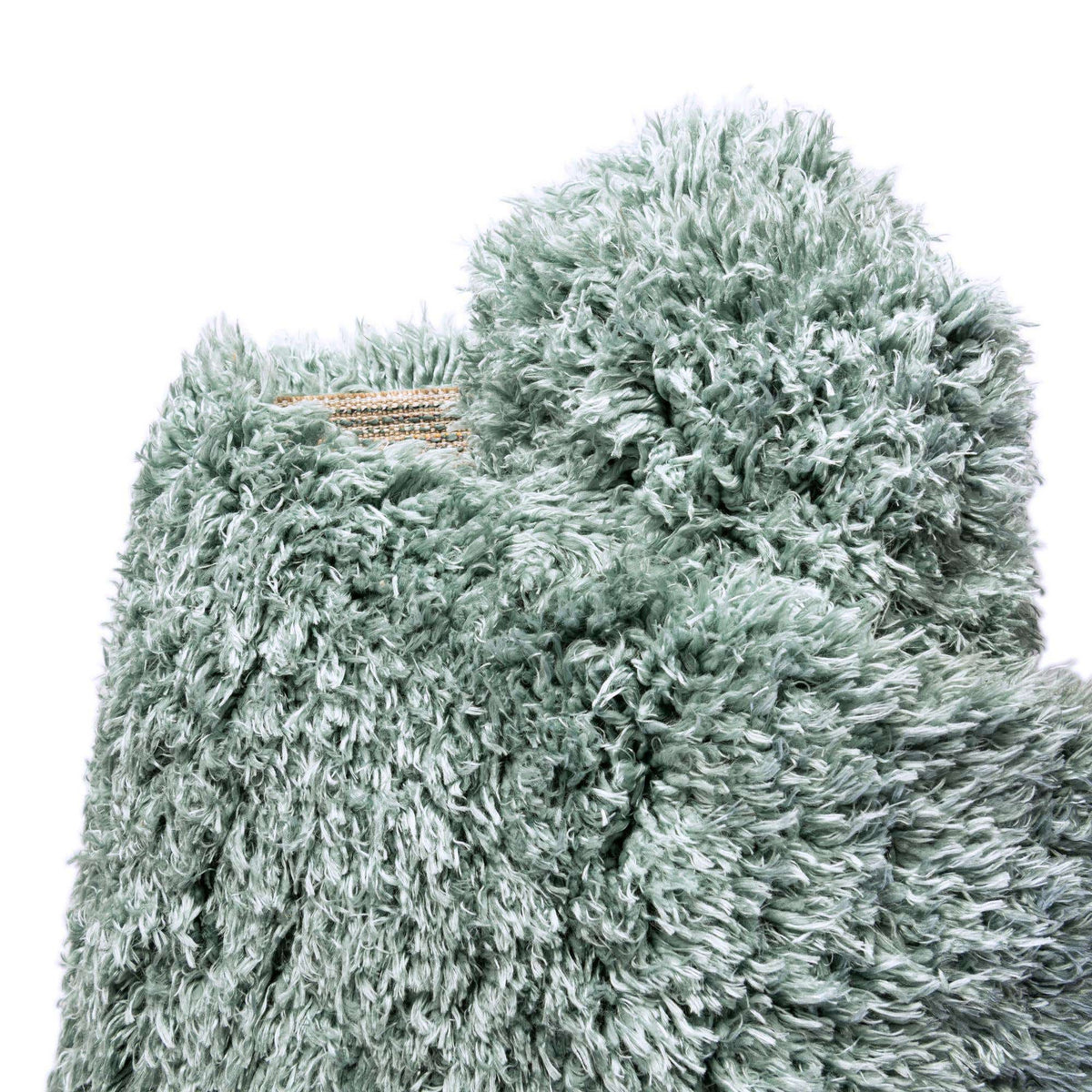 Rechteck Hochflorteppich Infinity Shag in Schieferblau von Hadorn™ - Lifestyle Image