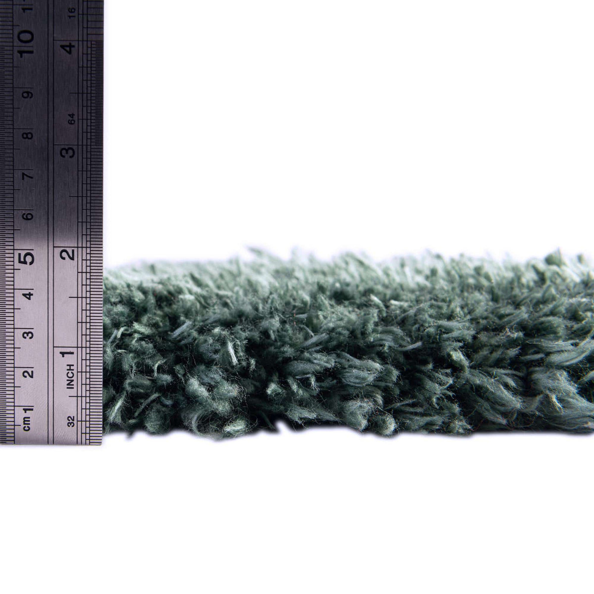 Rechteck Hochflorteppich Infinity Shag in Grün von Hadorn™ - Lifestyle Image