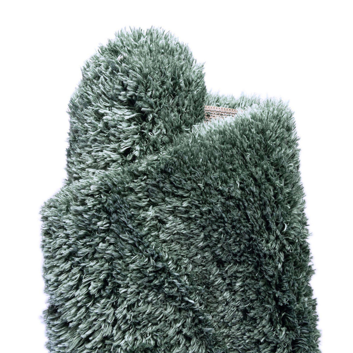 Rechteck Hochflorteppich Infinity Shag in Grün von Hadorn™ - Lifestyle Image