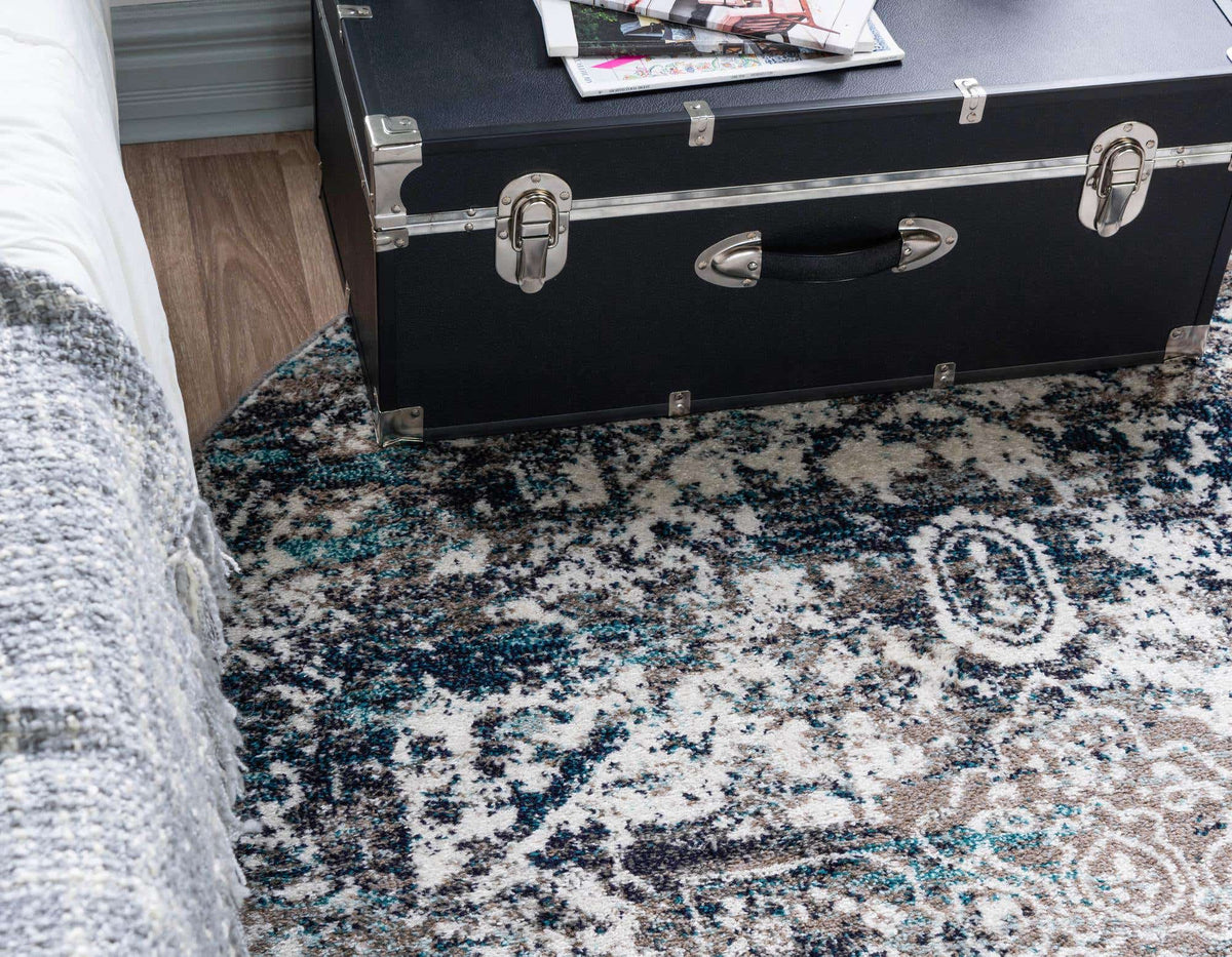 Oval Teppich Arlington in Grau von Hadorn™ - Lifestyle Image