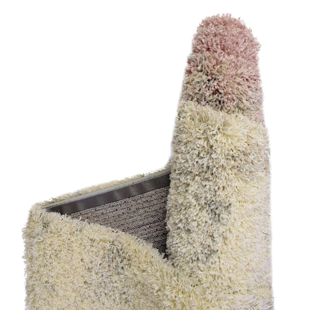 Läufer Hochflorteppich Soft Touch Shag in Rosa von Hadorn™ - Lifestyle Image