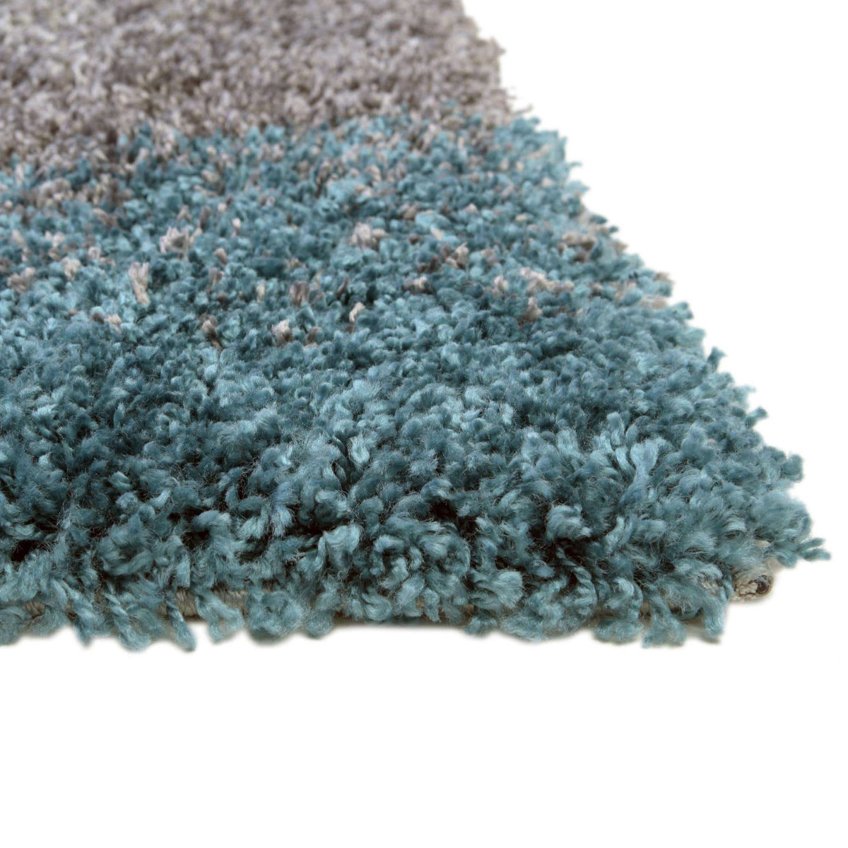 Rechteck Hochflorteppich Soft Touch Shag in Türkis von Hadorn™ - Lifestyle Image
