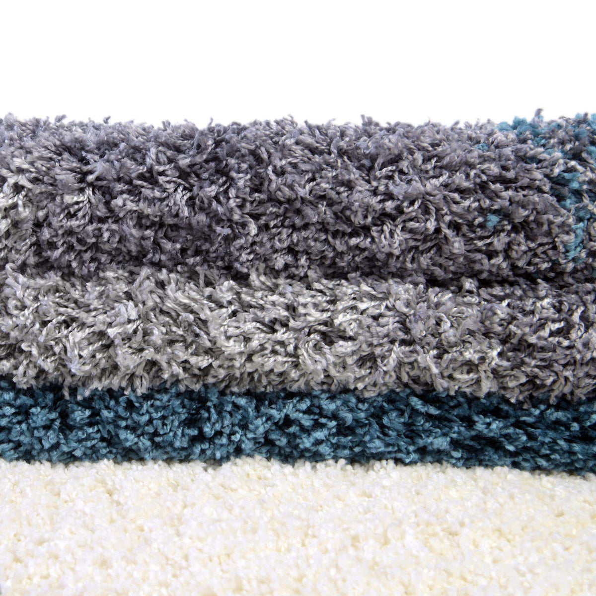 Rechteck Hochflorteppich Soft Touch Shag in Türkis von Hadorn™ - Lifestyle Image