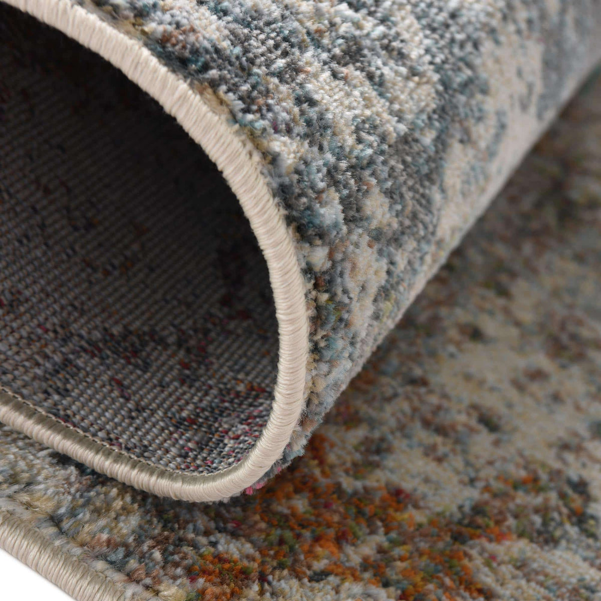 Quadratisch Teppich Havana in Creme von Hadorn™ - Lifestyle Image