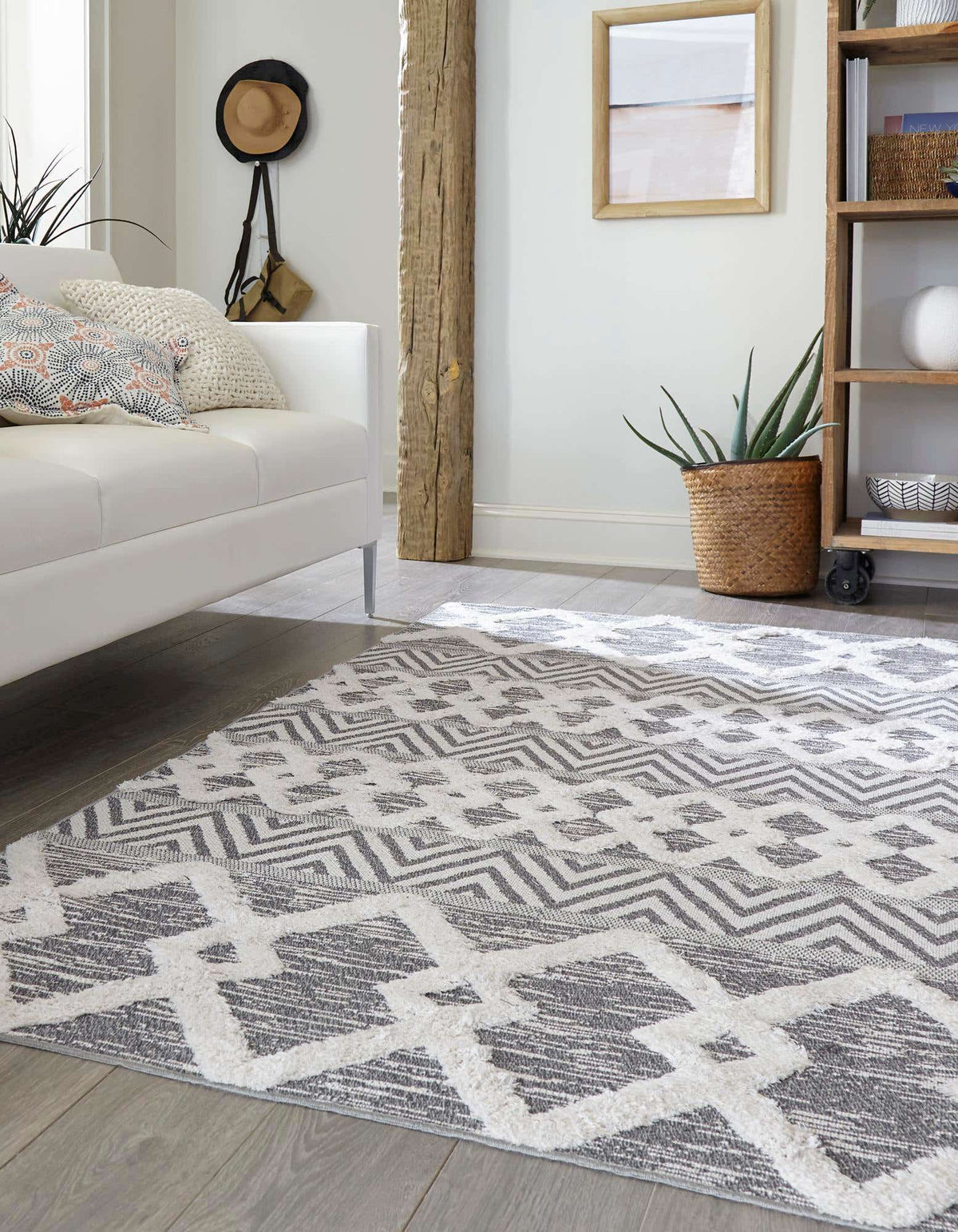 Rechteck Teppich Sabrina Soto Casa in Grau von Hadorn™ - Lifestyle Image